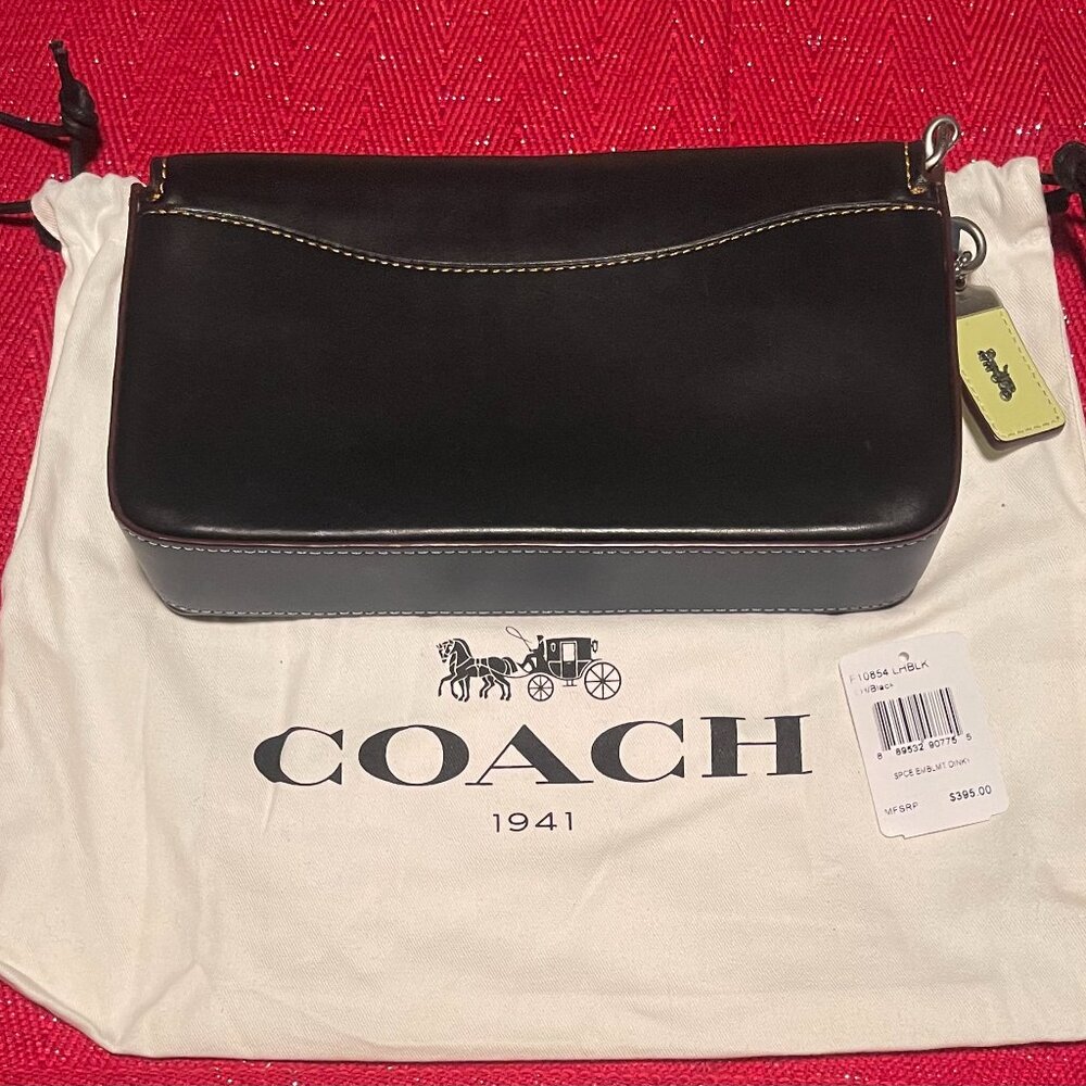 NWT COACH NASA 10854 Space Dinky Black - Picture 3 of 9